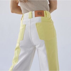 BDG High & Wide Colorblock Jean